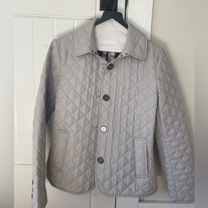 Burberry like quilted jacket